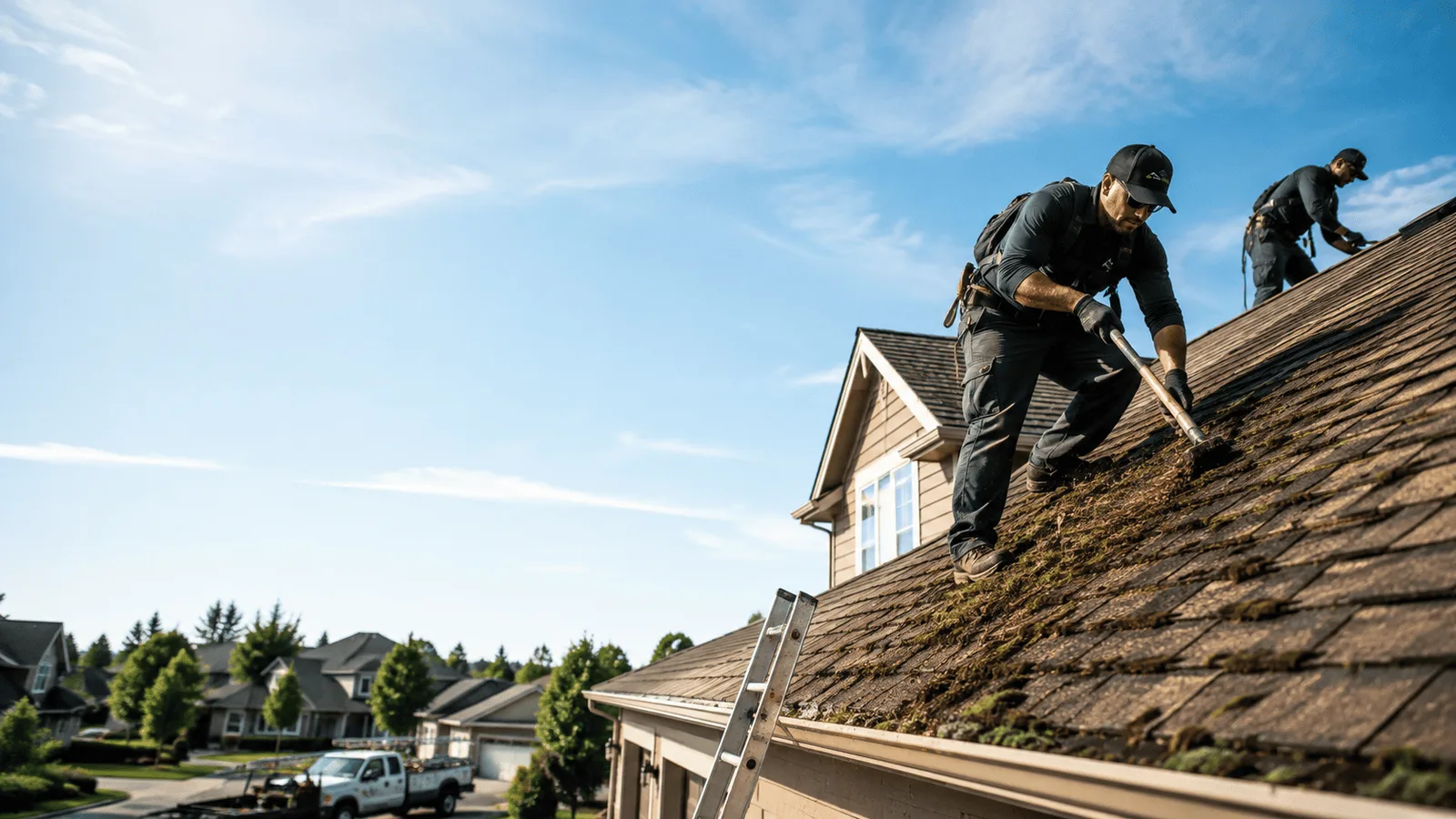 Roof Moss Removal in Tamms, IL near me